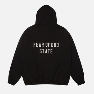 Fear of God Essentials Zip up Hoodie L bag and tags